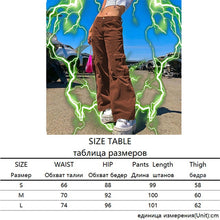 Load image into Gallery viewer, 2021 New!!! Women&#39;s Corduroy Pants Harajuku Cargo Pants Sizes S - L
