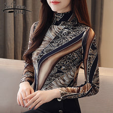 Load image into Gallery viewer, 2021 New!!! Women&#39;s Blouse Print Lace Long Sleeve Shirt Sizes S - 3XL
