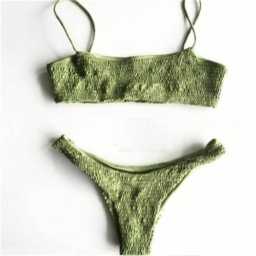 2021 Bikini Set Push-up Padded  Sexy Swimsuit Sizes S - L