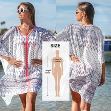 Load image into Gallery viewer, 2021 Summer Sexy Beach Dress Crochet Bikini Cover Up with Fringe Trim One Size

