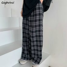Load image into Gallery viewer, 2021 New!!! Women&#39;s Plaid Pants Loose Wide Leg Trousers Sizes S - 3XL
