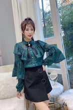 Load image into Gallery viewer, 2021 New!! Spring Blouse Women  Long Sleeve Harajuku Shirt Korean Style
