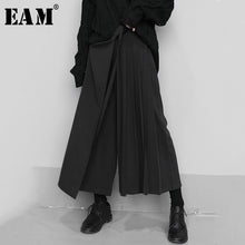 Load image into Gallery viewer, 2021 New!!! Women&#39;s  Split Wide Leg Loose Fit Pleated Trousers Sizes S - XL
