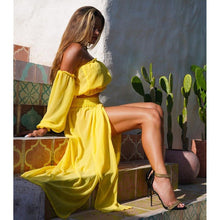 Load image into Gallery viewer, 2021 Summer Beach Dress Cover Up Sexy Long Sleeve Swimwear Cover-Ups Size One size
