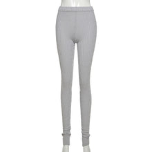 Load image into Gallery viewer, 2021 New!!! Women&#39;s  Pencil Pants Side Slit Skinny Long Trousers Casual Workout Size One Size
