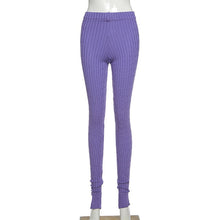 Load image into Gallery viewer, 2021 New!!! Women&#39;s  Pencil Pants Side Slit Skinny Long Trousers Casual Workout Size One Size
