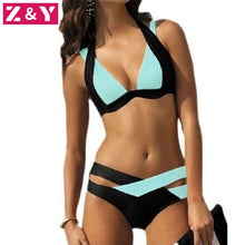Load image into Gallery viewer, 2021 Bikini Color Matching Sexy Women&#39;s Swimsuit Sizes S - XL
