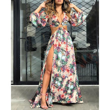 Load image into Gallery viewer, 2021 Summer Beach Dress Bikini Cover Up Long Sleeve Swimwear Cover-Up Size XL
