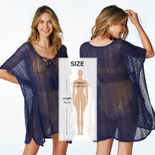 Load image into Gallery viewer, 2021 Summer CUPSHE Crochet Bikini Cover Up Beachwear Tunic Shirt Size One Size
