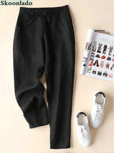 Load image into Gallery viewer, 2021 New Women&#39;s Linen Pants Sizes S -5XL
