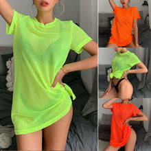 Load image into Gallery viewer, 2021 New!!! Women Sheer Mesh Swimwear Cover Up Sizes S - L
