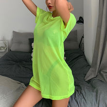 Load image into Gallery viewer, 2021 New!!! Women Sheer Mesh Swimwear Cover Up Sizes S - L
