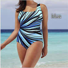 Load image into Gallery viewer, 2021 Summer High Waist Women Printed Push-Up Padded Swimwear Sizes L -5XL
