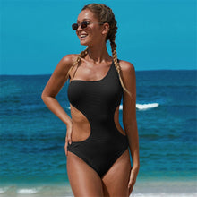 Load image into Gallery viewer, 2021 Summer Women LA CISNE New style open waist one-piece swimsuit Sizes S - XL
