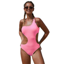 Load image into Gallery viewer, 2021 Summer Women LA CISNE New style open waist one-piece swimsuit Sizes S - XL
