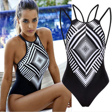 Load image into Gallery viewer, 2021 Summer Fashion Women&#39;s One Piece Push Up Bikini Swimsuit Sizes S - 2XL
