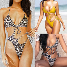Load image into Gallery viewer, New!!!  Women 2021 Halter Triangle Swimsuit Sizes S - XL
