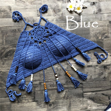 Load image into Gallery viewer, 2021 Bikini Swimsuit Crochet Bikini Bohemia Style Handmade Crochet Sizes S -L
