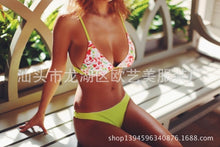 Load image into Gallery viewer, 2021 Summer Sexy Floral Bandage Cloth Swimsuit Two-piece Bikini Sizes S -XL
