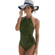 Load image into Gallery viewer, 2021  New!! Sexy Women&#39;s Summer Halter Style One-Piece Swimsuit  Sizes S - 2XL
